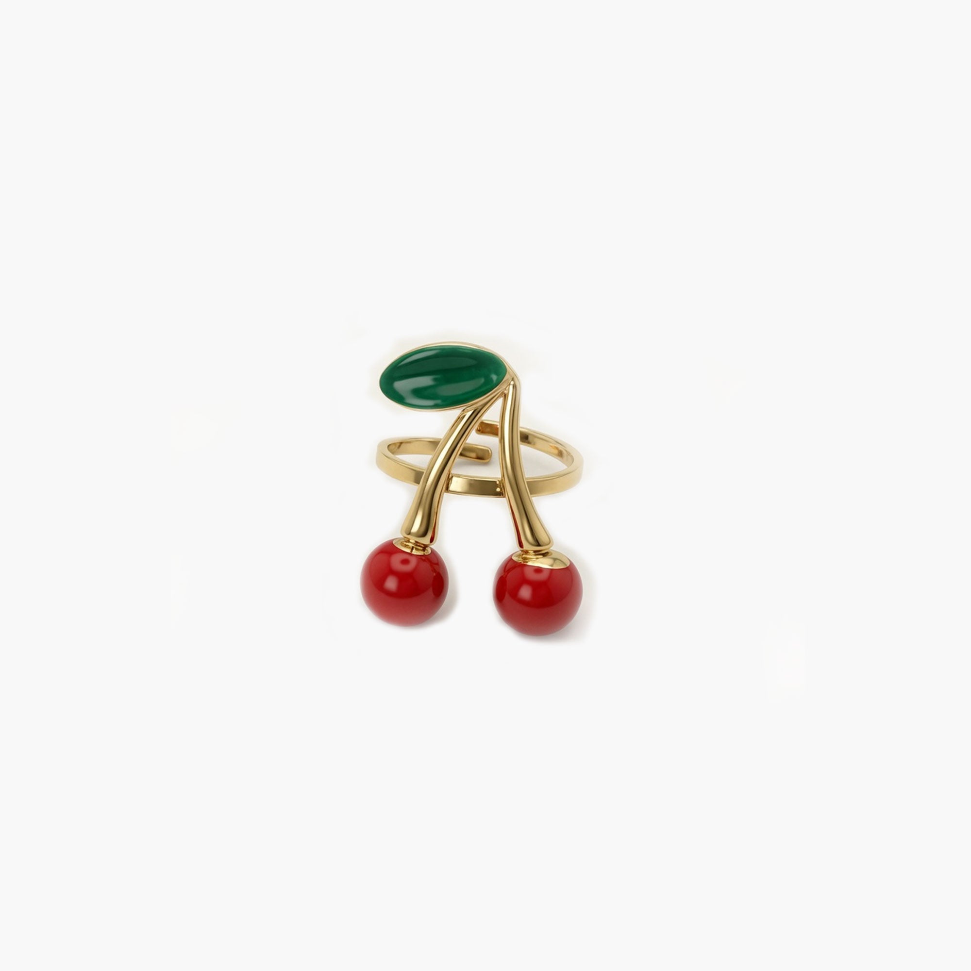 Bague cerise