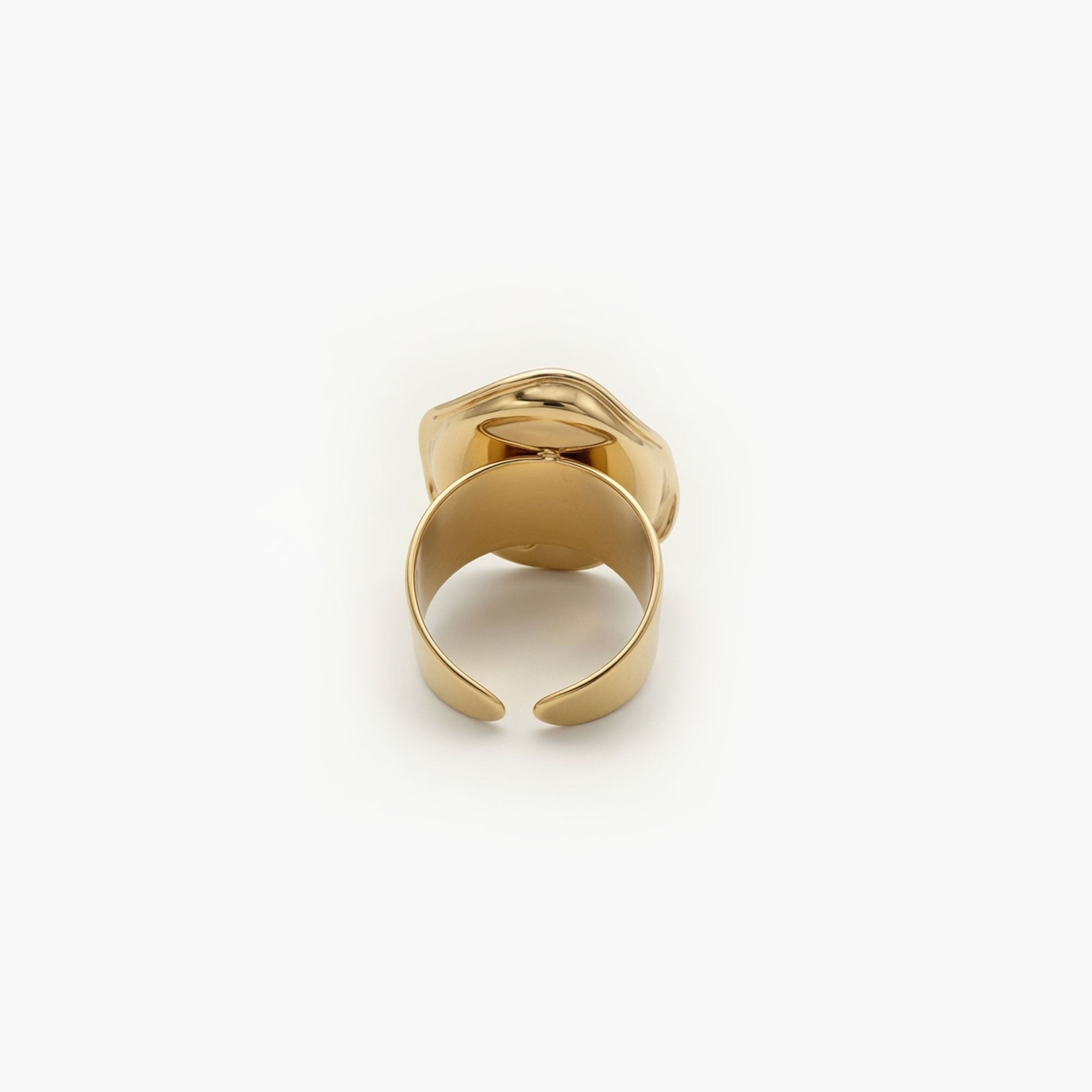 Bague perla blu dore