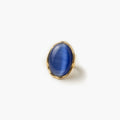 Bague perla blu dore