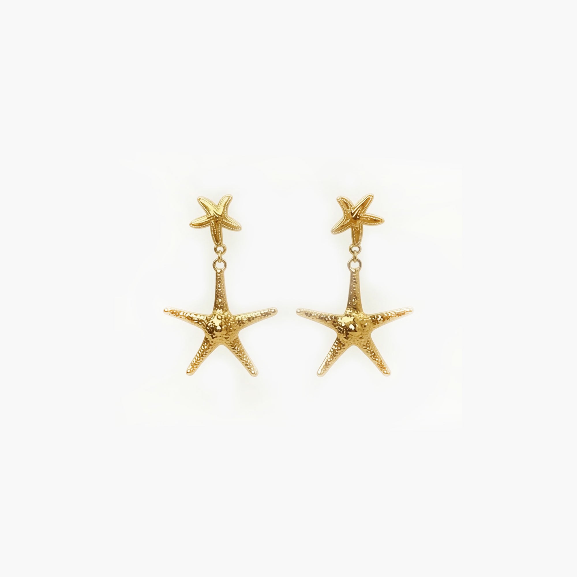 Boucles d'oreilles riviera étoile