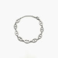 Bracelet SIGNATURE strass argent