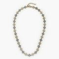 Collier AURA Strass bleu