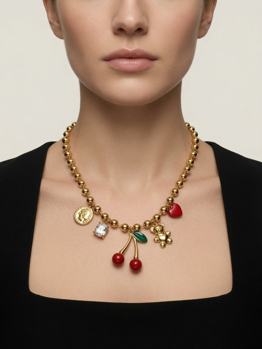 Collier Cerise