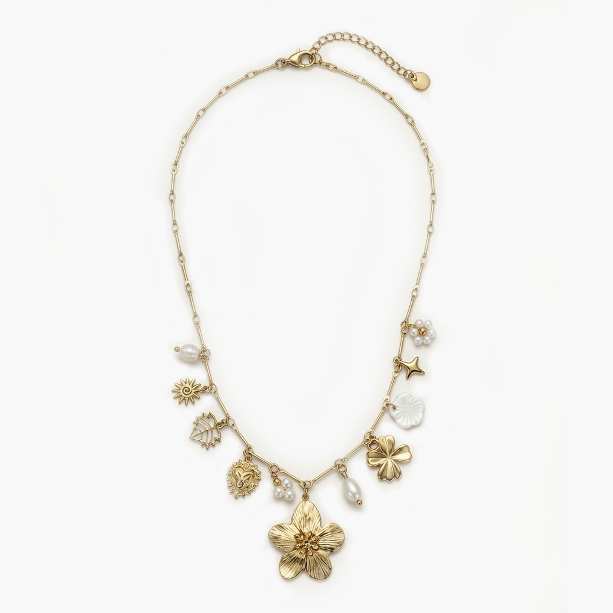 Collier PERLA fleur
