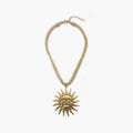 Collier RIVIERA cordon beige soleil