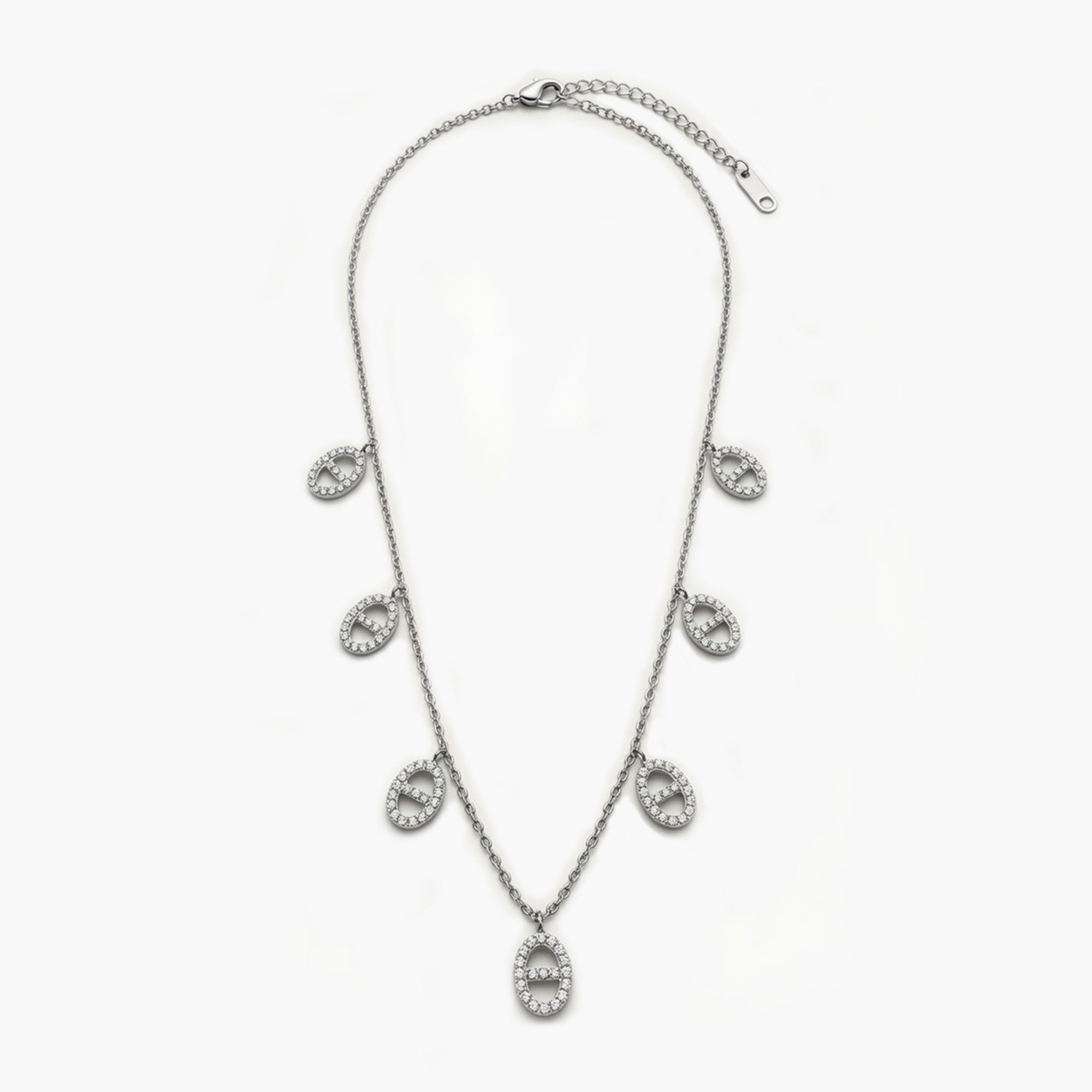 Collier SIGNATURE éclat charme argent