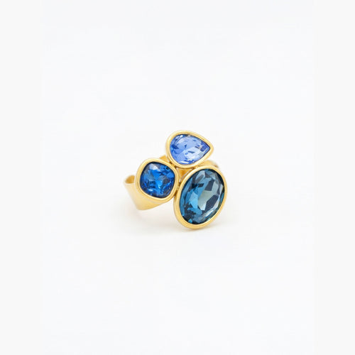 Bague LIORA bleue