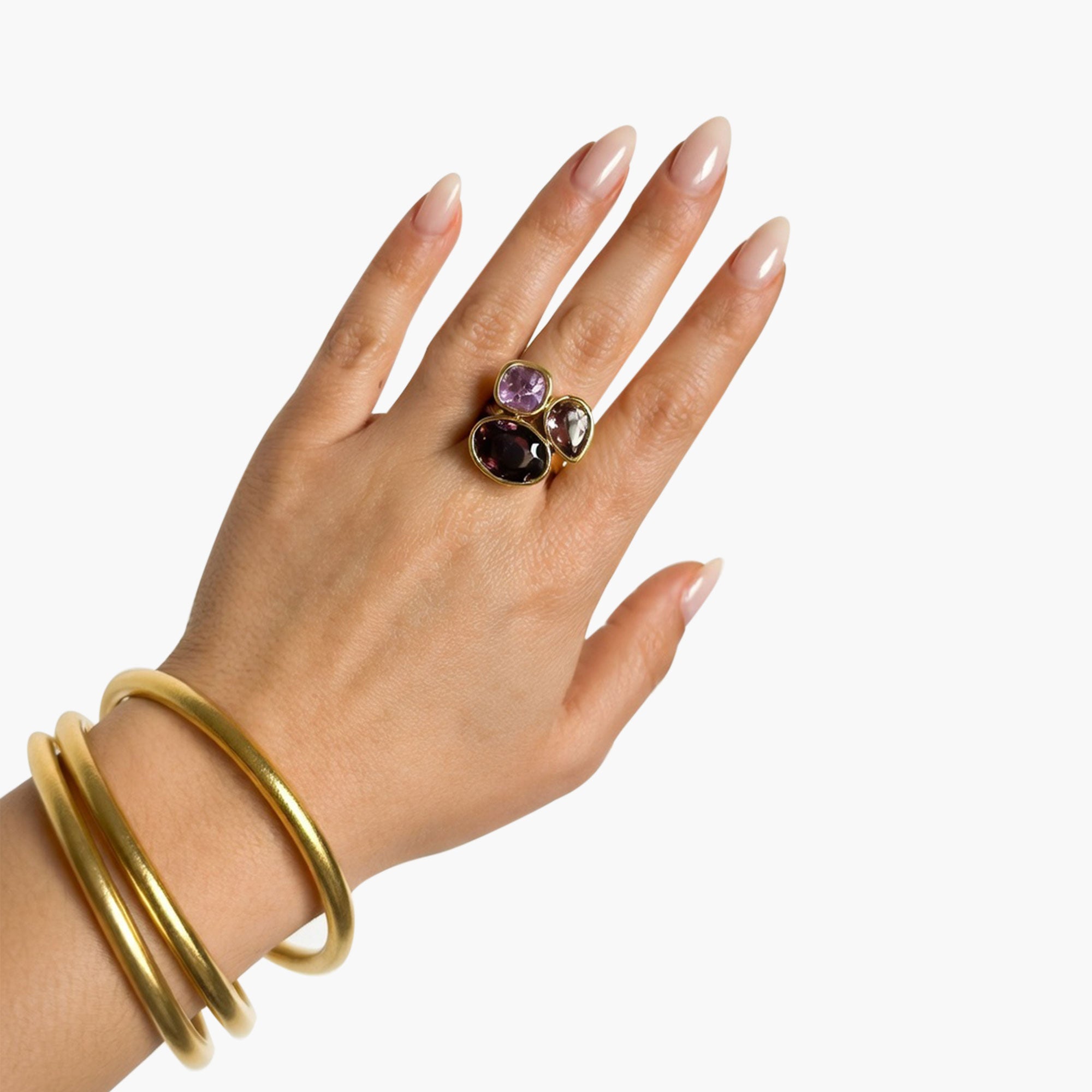 Bague LIORA rose