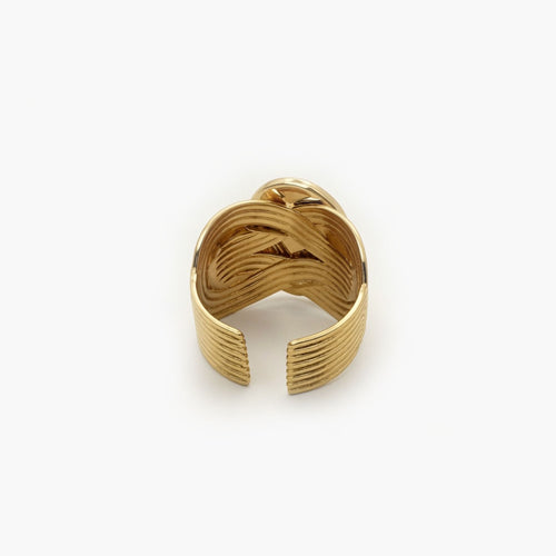 Bague Perla ovale infini