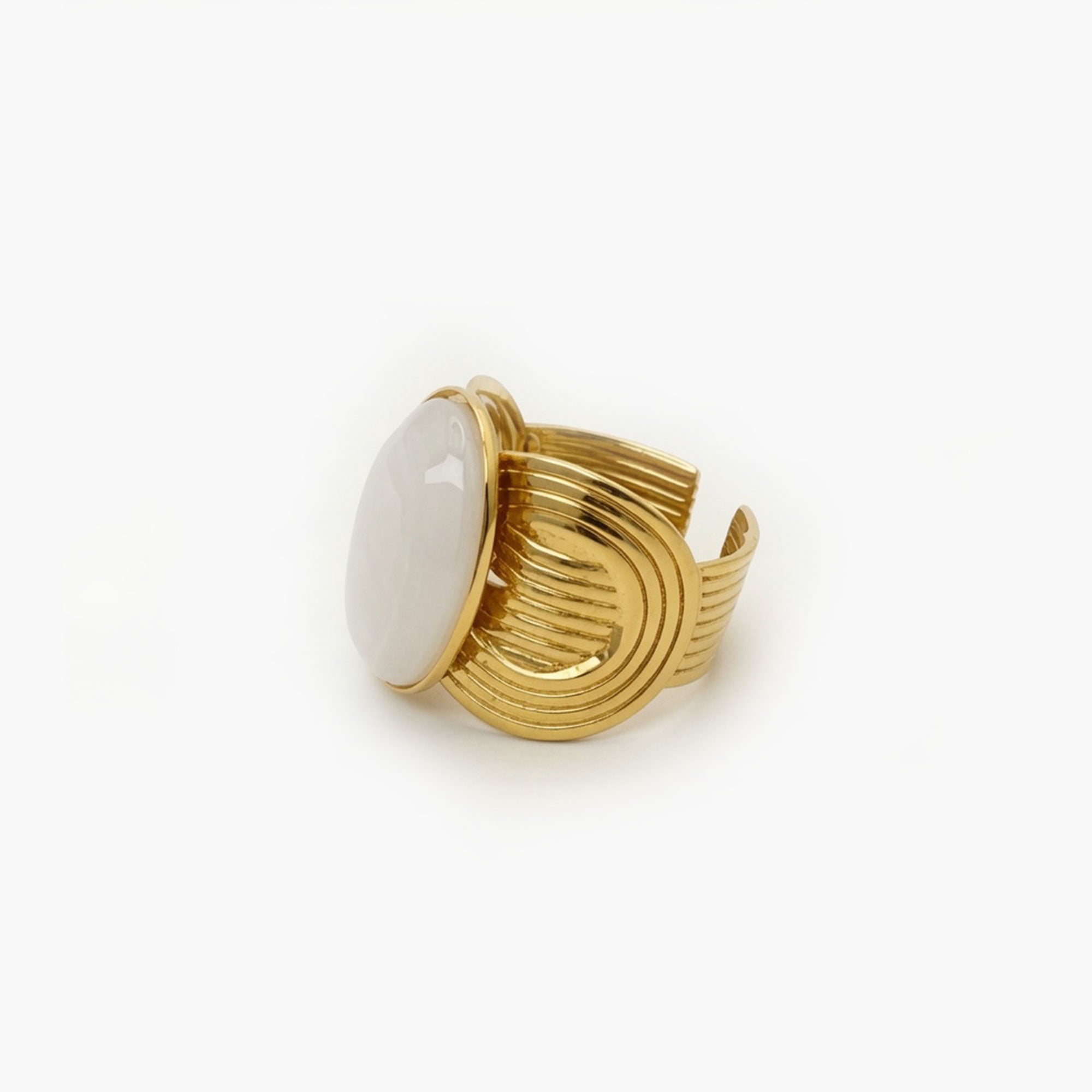 Bague Perla ovale infini
