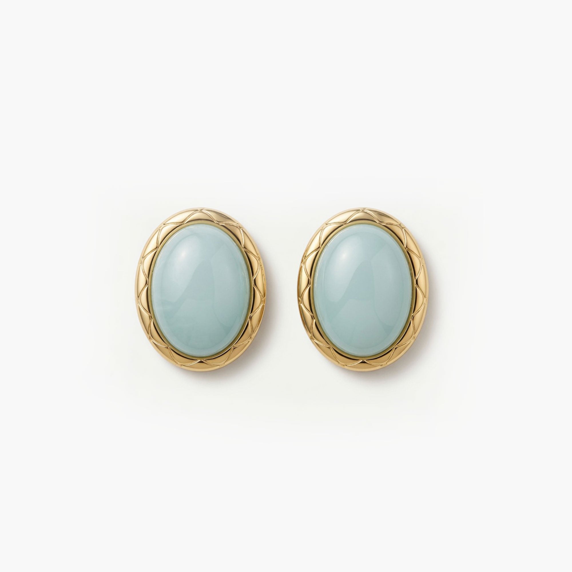 Boucles d'oreilles Elya bleu glacier