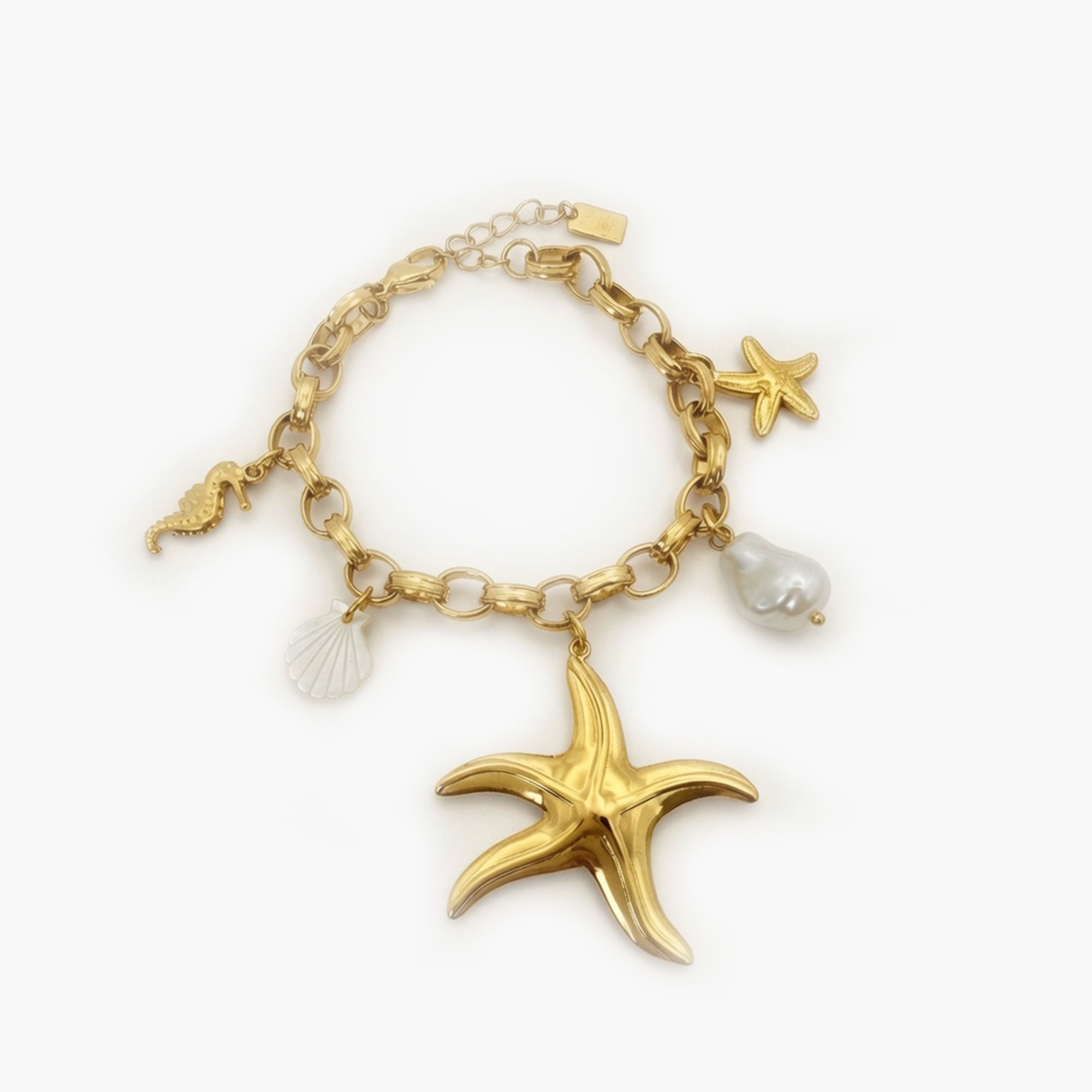 Bracelet RIVIERA étoile doré