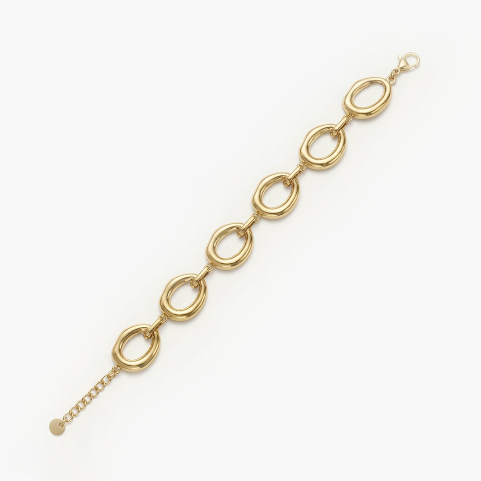 Bracelet maillons doré