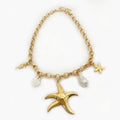 Collier RIVIERA étoile doré
